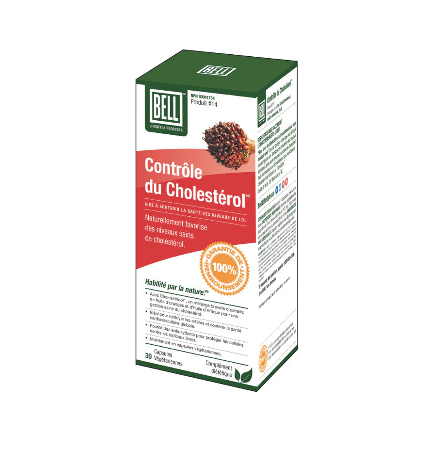 Contrôle du cholestérol - Bell #14 - 30 capsules